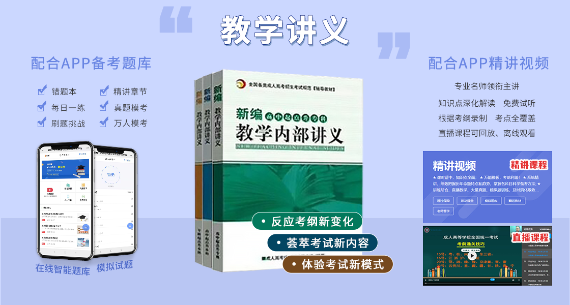 安徽成人高考高起專復(fù)習大綱（最新版）
